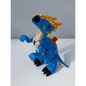 4.5" Imaginext Dracorex Jurassic World Dinosaur Pre-Owned Works Good Condition